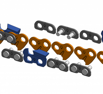 Chainsaw Chain components