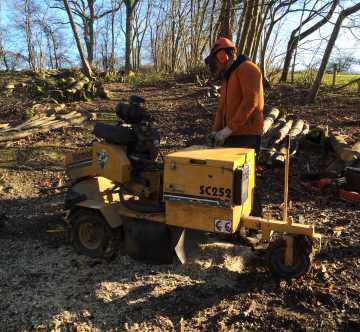 Vermeer 252 Stump Grinder