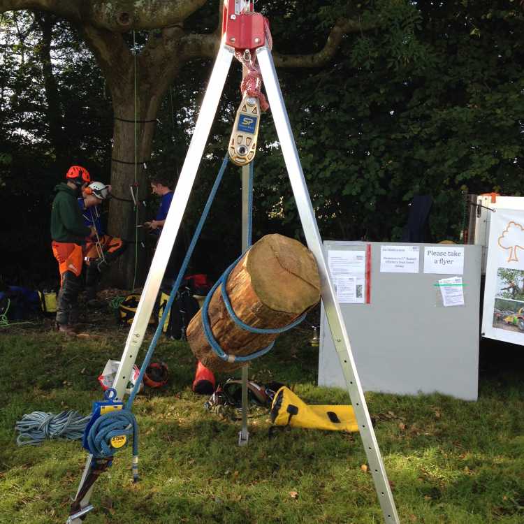 Bentley Woodfair 2017 Rigging demo