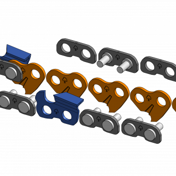 Chainsaw Chain components