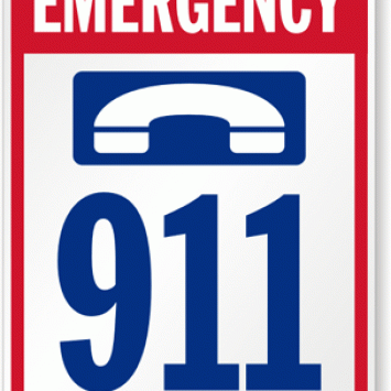 Emergency number