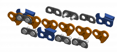 Chainsaw Chain components